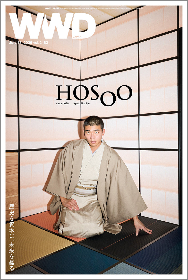 HOSOO特集　日本文化の基層を成す絹と大麻から未来の産業をつくる｜WWDJAPAN Vol.2482
