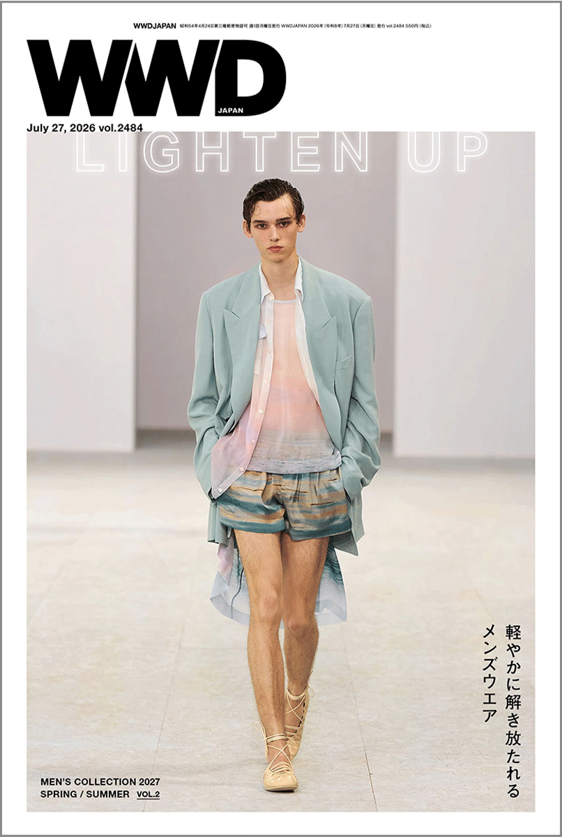 軽やかに解き放たれるメンズウエア　2027年春夏メンズ・コレクション特集Vol.2【WWDJAPAN BEAUTY付録：世界のビューティ企業 売上高ランキング TOP100 2025年版】｜WWDJAPAN Vol.2484